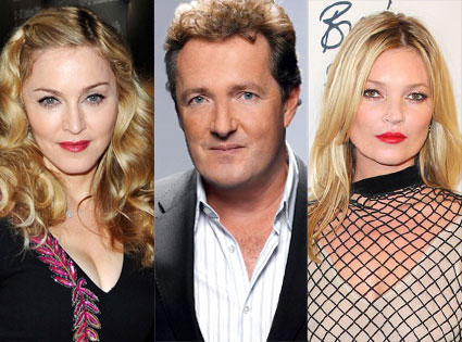 Madonna, Piers Morgan, Kate Moss Madonna, Piers Morgan, Kate Moss